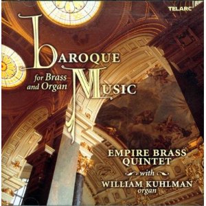 Baroque Music for Brass and Organ CD